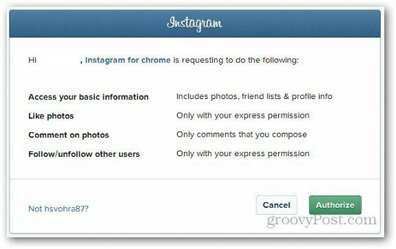 Instagram per Chrome consente agli utenti di navigare su Instagram nel proprio browser