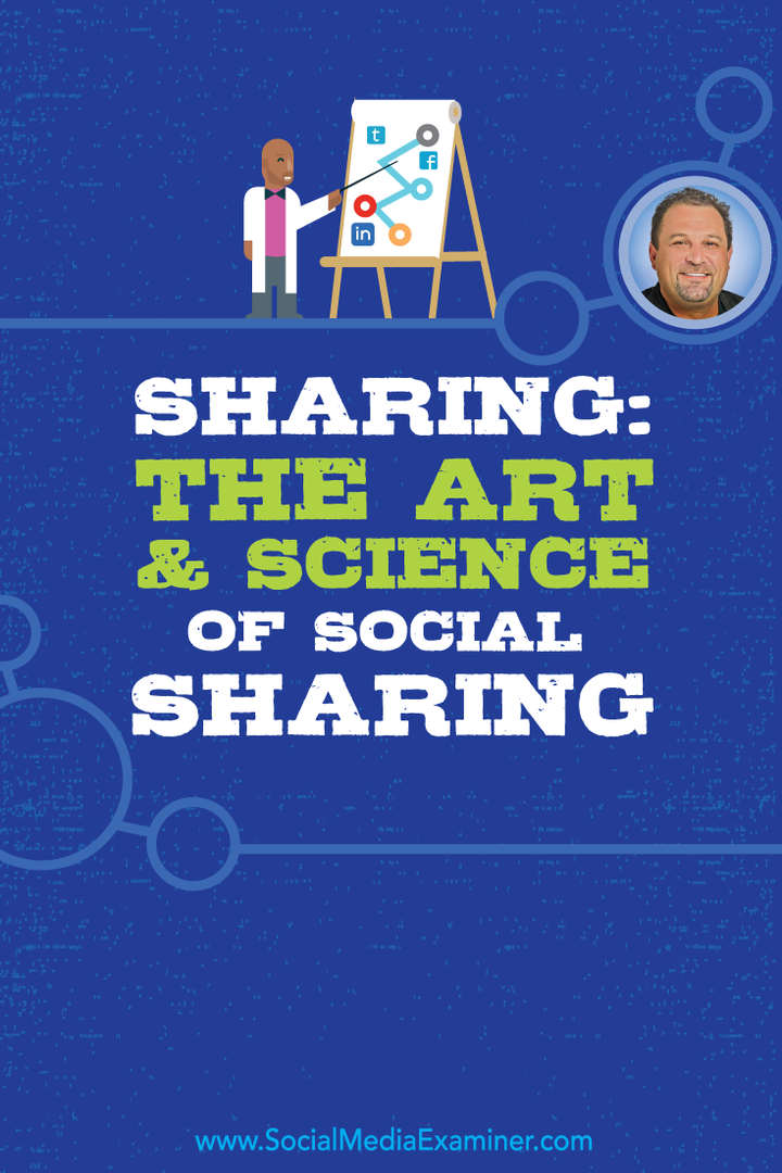 Condivisione: The Art and Science of Social Sharing: Social Media Examiner