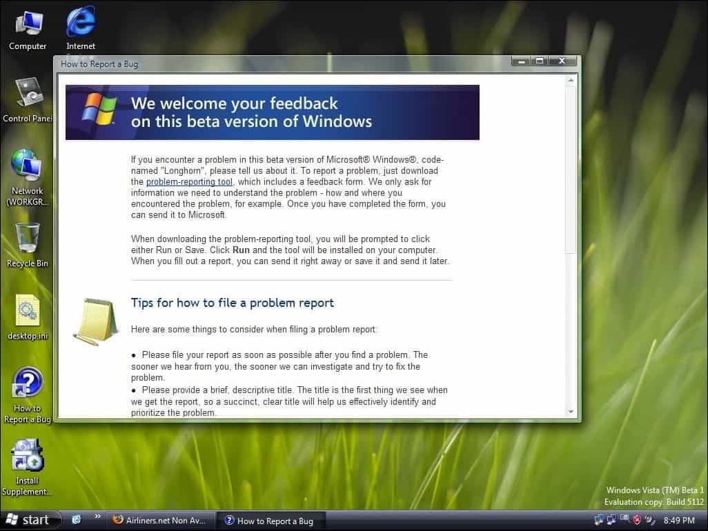 Windows Vista compie oggi 10 anni