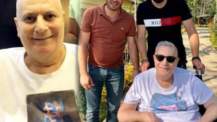 Mehmet Ali Erbil, che ha iniziato il trattamento con le cellule staminali, si è raschiato i capelli! Immagine che spaventa i fan