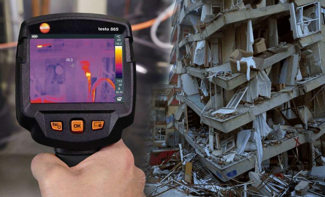 Cos'è una termocamera e cosa fa? Come funziona una termocamera in caso di terremoto?