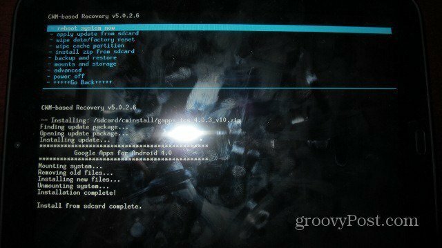 Installa Android Ice Cream Sandwich (ICS) sul tuo HP TouchPad