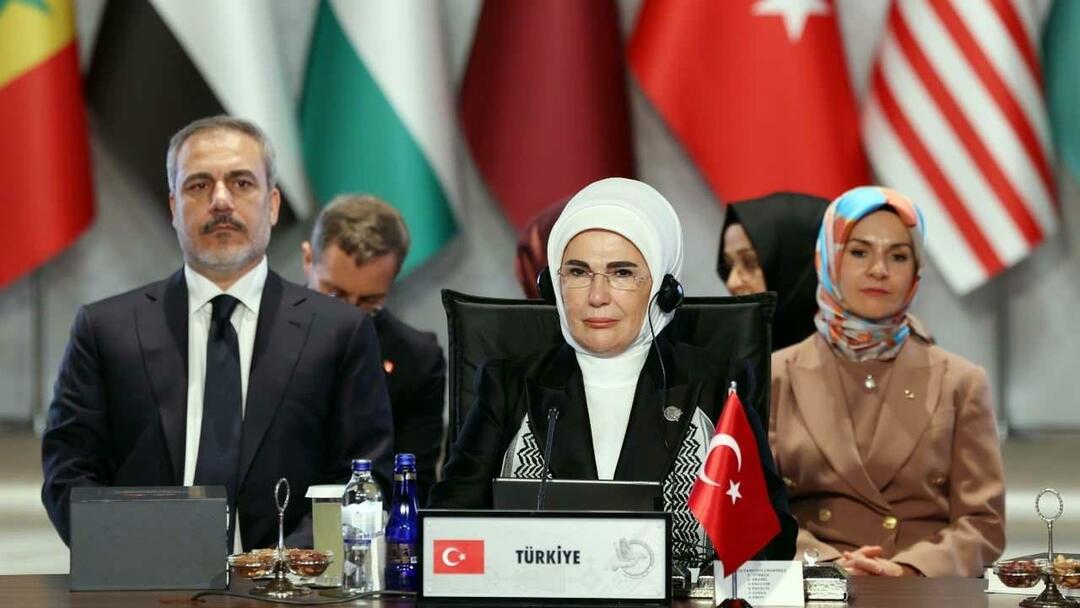 La First Lady Erdoğan ha parlato alla stampa americana! "Quando Israele ha sparato ai civili, la nostra linea rossa avrebbe dovuto essere oltrepassata"