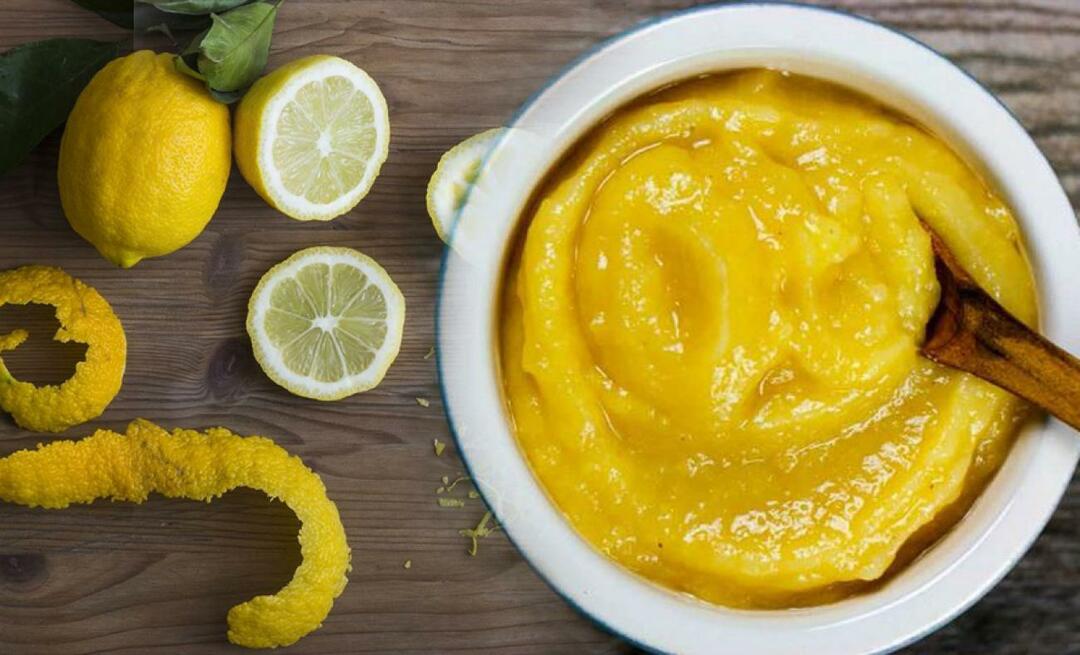 Come fare la purea di limone al curry? Una deliziosa ricetta di purea di scorza di limone!