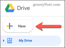 Creazione di un nuovo documento in Google Drive