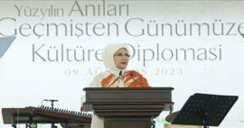Emine Erdoğan ha aderito al programma di diplomazia culturale: 