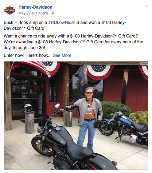 contenuto per fan di Harley-Davidson