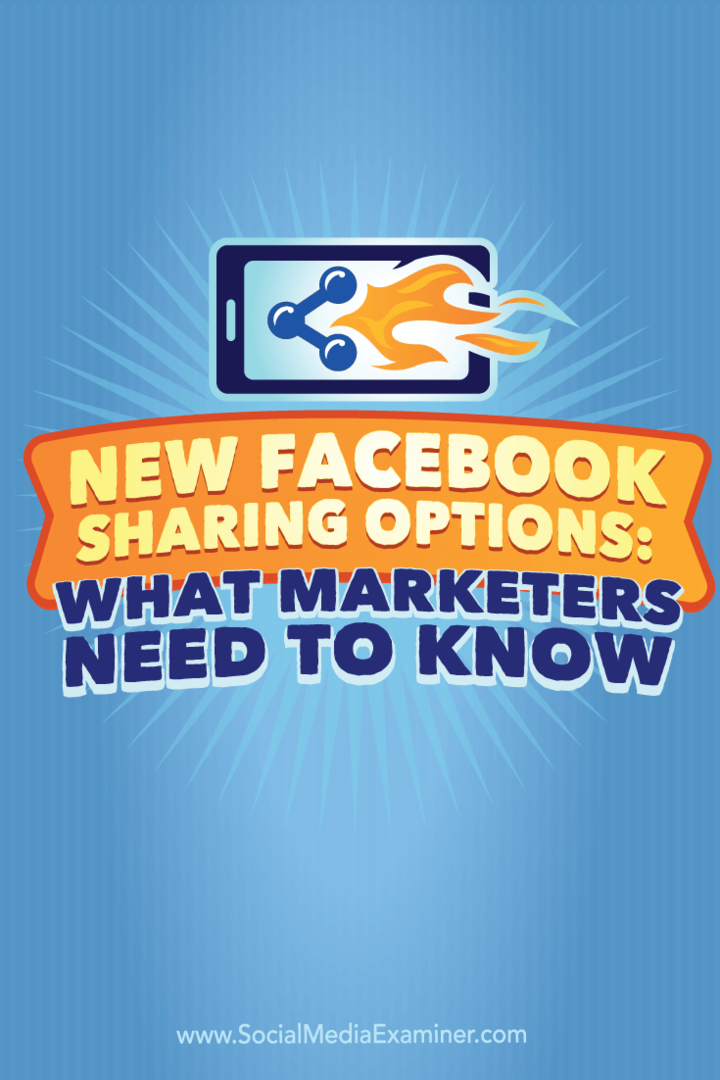 utilizzare le opzioni di condivisione di Facebook per aumentare il coinvolgimento