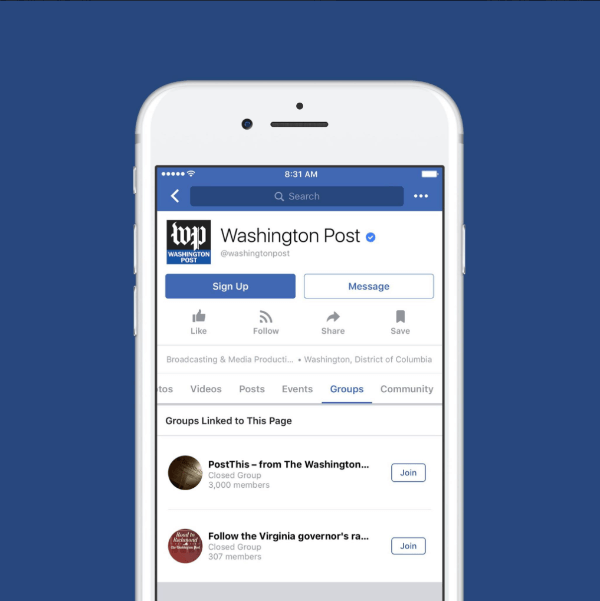 Facebook ha annunciato che Groups for Pages è ora disponibile in tutto il mondo.