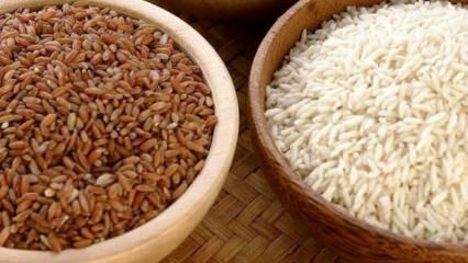 Il riso bianco o il riso integrale sono più sani?