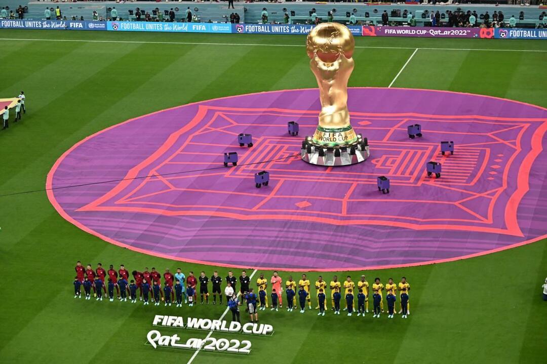 Condivisione della Coppa del Mondo FIFA 2022 da Emine Erdogan!