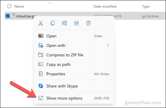 Mostra opzioni aggiuntive nel menu contestuale di Windows 11