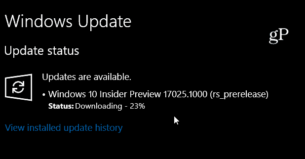 Microsoft lancia Windows 10 Redstone 4 Anteprima Build 17025