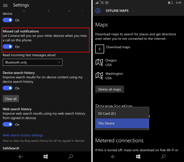 Windows 10 Mobile Anteprima Build 10572 disponibile, ma richiede ancora il rollback