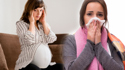 Quali sono i raffreddori e l'influenza bene per le donne in gravidanza? Trattamento di influenza domestica durante la gravidanza da Saraçoğlu