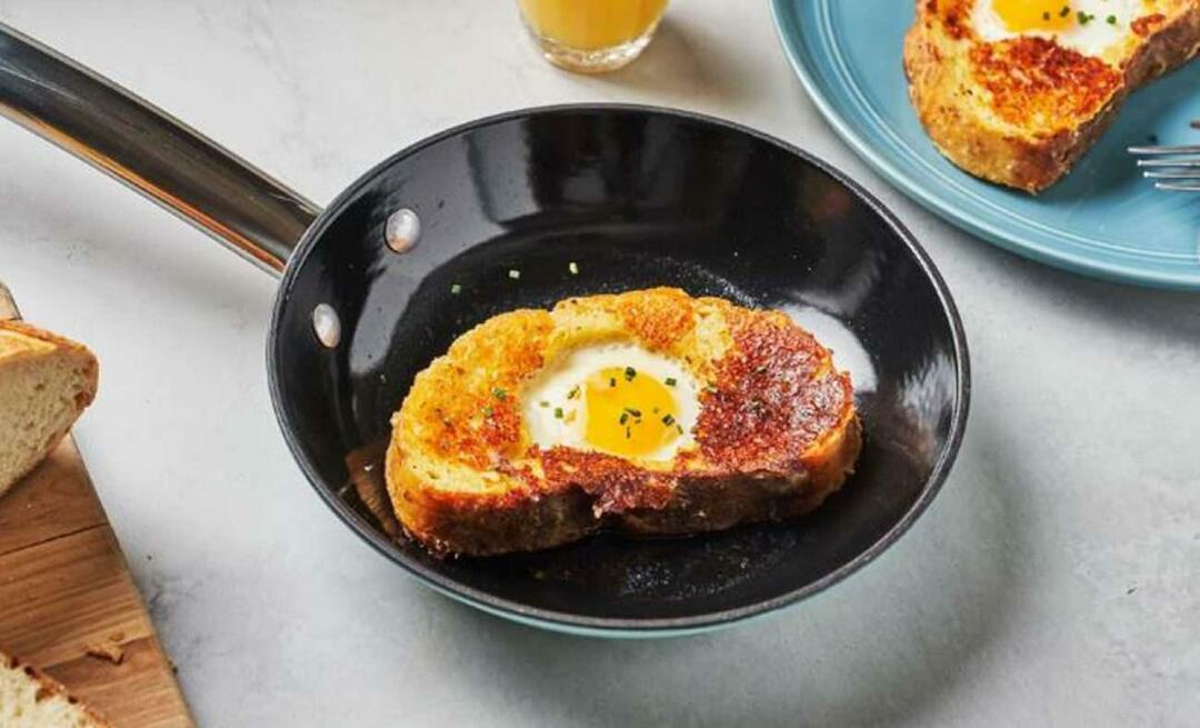 Come fare gli involtini di uova fritte come il melograno? Ricetta Pane all'uovo in padella...