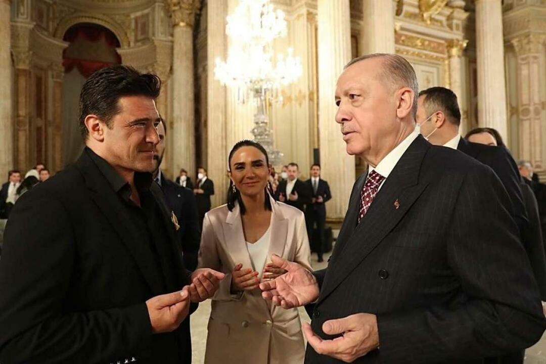 Hakan Ural e il presidente Recep Tayyip Erdogan