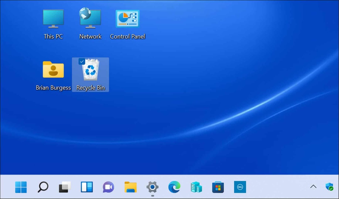 Come mostrare le icone del desktop legacy su Windows 11