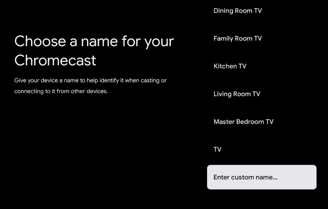 Come rinominare il tuo Chromecast con Google TV