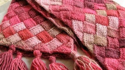 Il più semplice stile di lavoro a maglia: pratica lavorazione a maglia a losanghe incrociate