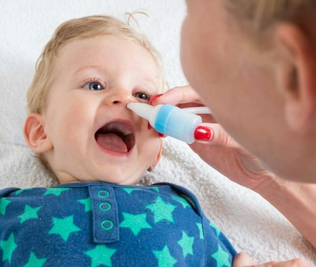Come funziona la congestione nasale nei bambini