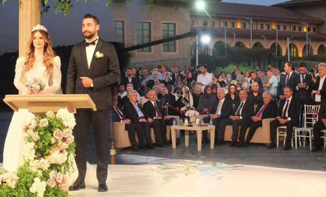 Feyza Başalan e Çağatay Karataş si sono sposati! I politici accorsero al matrimonio
