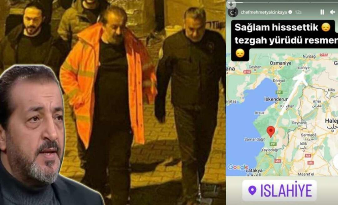 Mehmet Yalçınkaya è stato colpito da un terremoto a Gaziantep! Ha descritto i momenti di paura: 