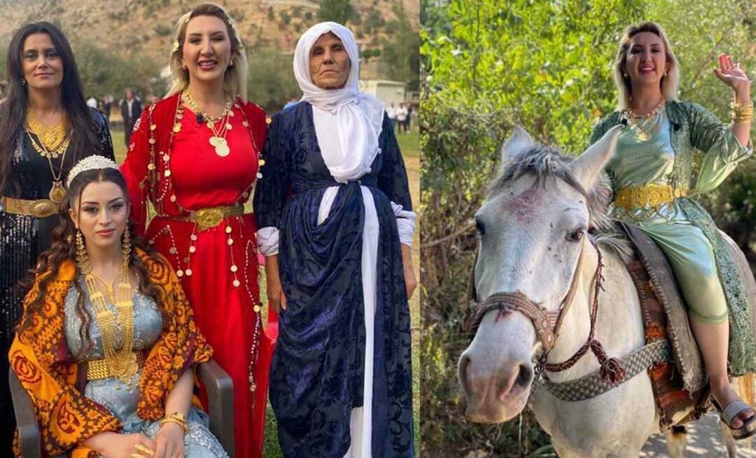 Bahar Kapıda è l'ospite di un matrimonio tribale che è durato 2 giorni e 2 notti a Şırnak questa settimana!