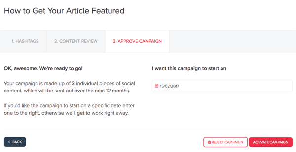 MissingLettr.com si occupa di promuovere il tuo post sul blog per 12 mesi.