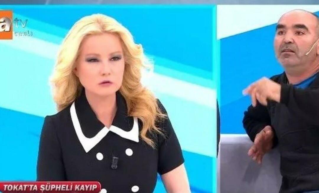 Ha minacciato Müge Anlı durante una trasmissione in diretta! 