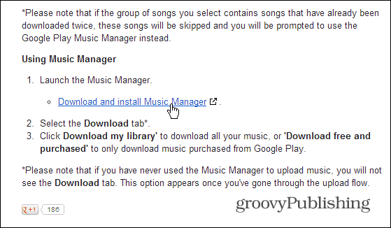 Scarica Google Music Manager