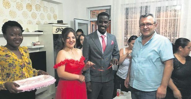 Lo sposo senegalese a Kayseri