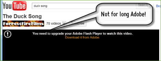 Guarda YouTube senza installare Adobe Flash Player