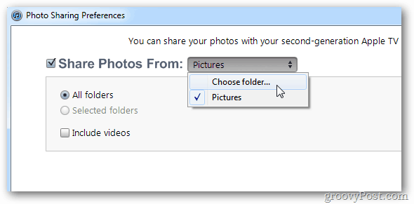 PC per la condivisione di foto