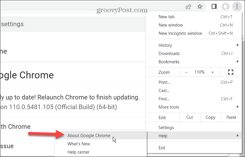 Codice di errore di Google Chrome STATUS_BREAKPOINT