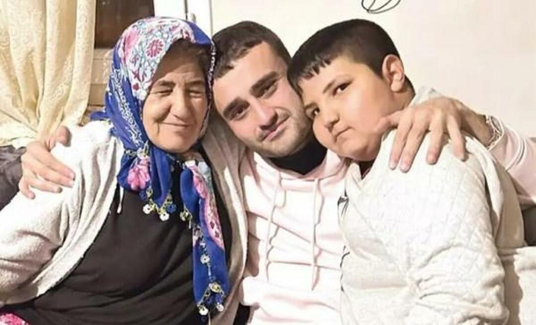 CZN Burak ha fatto visita alla madre di Taha Duymaz!