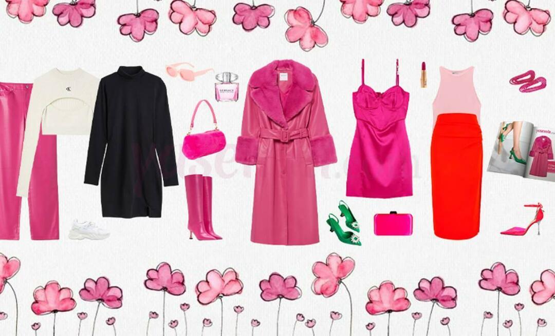 Come creare una combinazione di cappotti? Come abbinare il colore rosa?