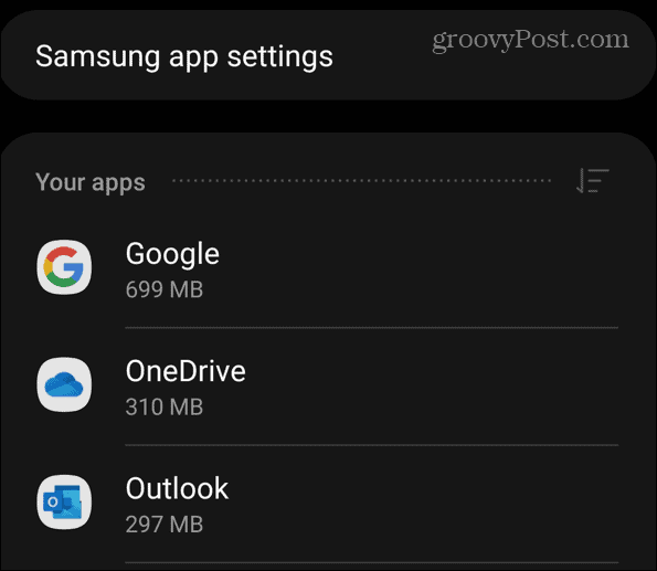 Cancella cache Android