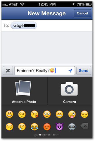 app facebook nativa emoji