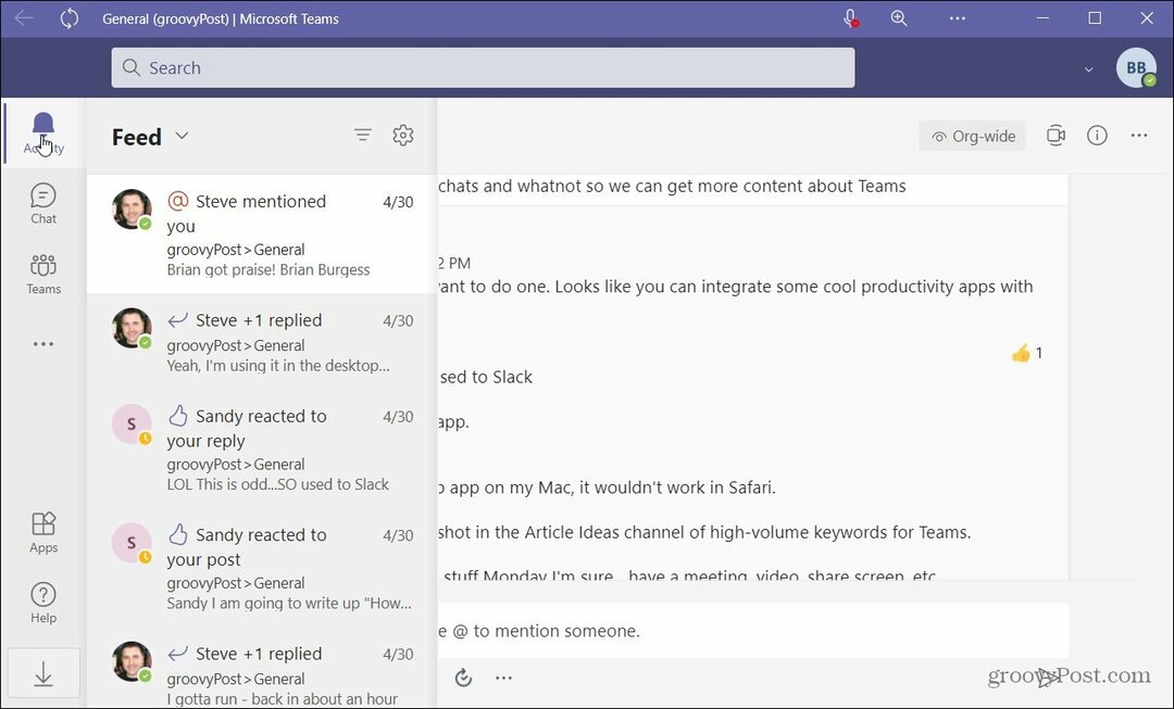 App Web Microsoft Teams