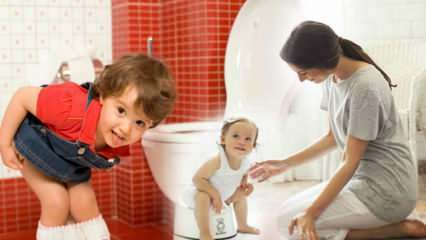 Come mettere i pannolini sui bambini? In che modo i bambini dovrebbero pulire il bagno? Addestramento di servizi igienici ..