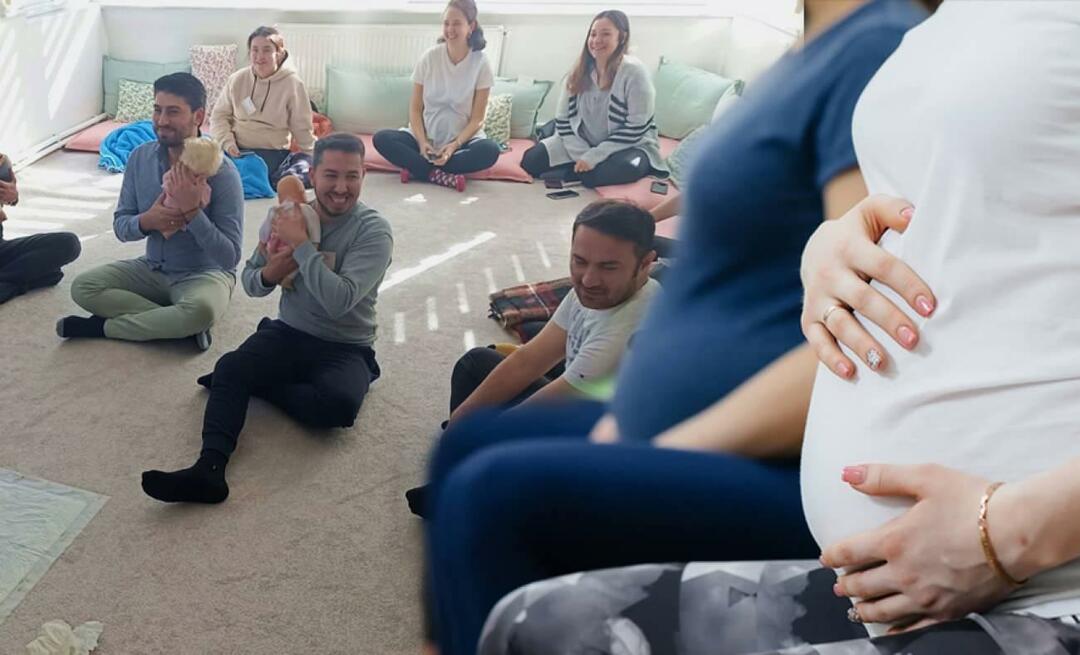 Questa formazione rende più facile per la madre partorire! “I padri dovrebbero ricevere un'educazione alla nascita”