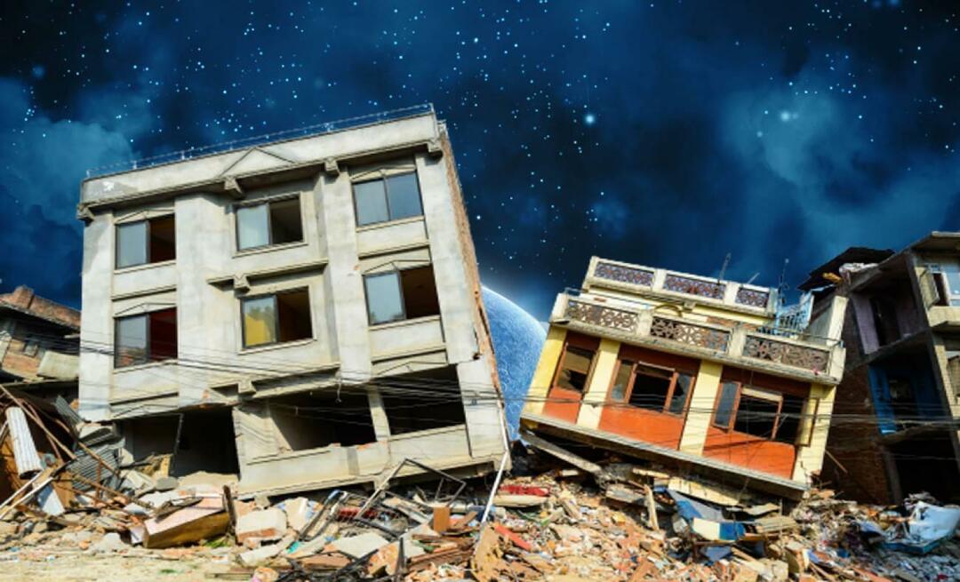 Cosa significa sognare un terremoto? Cosa significa terremoto e scuotimento in un sogno?
