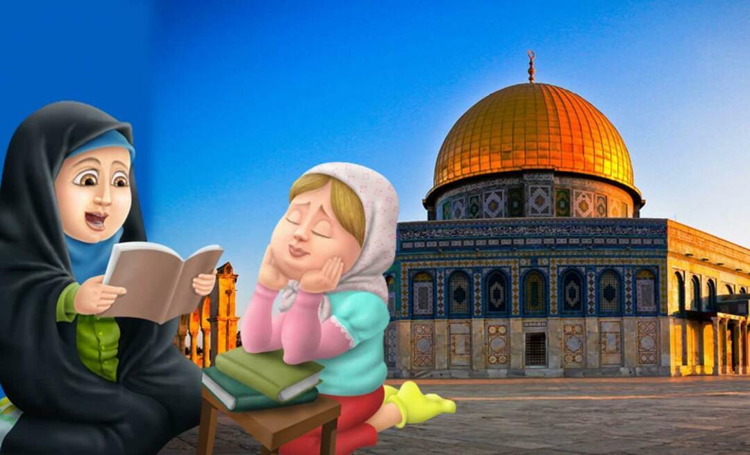 Come dovremmo spiegare ai nostri figli Gerusalemme, dove si trova la nostra prima qibla, Masjid al-Aqsa?