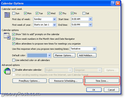 Come aggiungere un fuso orario aggiuntivo nel calendario di Microsoft Outlook