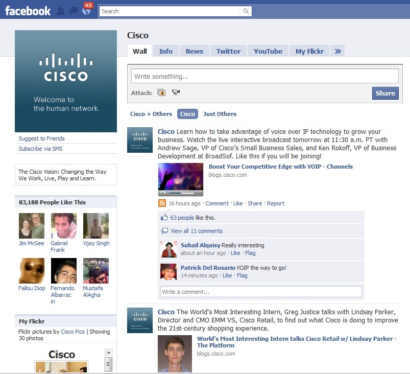 Il lancio dei social media consente a Cisco di risparmiare oltre $ 100.000