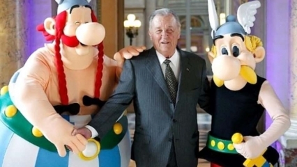 Albert Uderzo, il fumettista dell'eroe dei cartoni animati Asterix, è stato trovato morto nella sua casa!