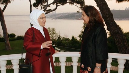 La First Lady Erdoğan incontra la moglie del presidente iracheno Serbagh Salih