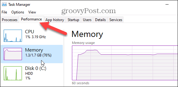 Trova gli slot di memoria disponibili su Windows 11