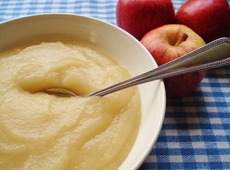 Ricetta di purea di mele per bambini